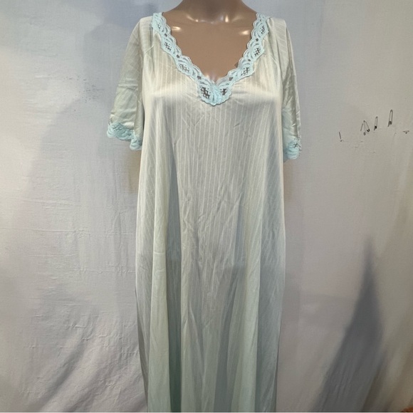 Pale Blue All Lace Chemise